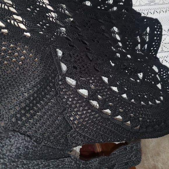 Joseph A. Lacy Crochet Long Cardigan - Picture 6 of 9